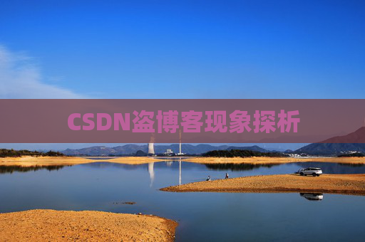 CSDN盗博客现象探析